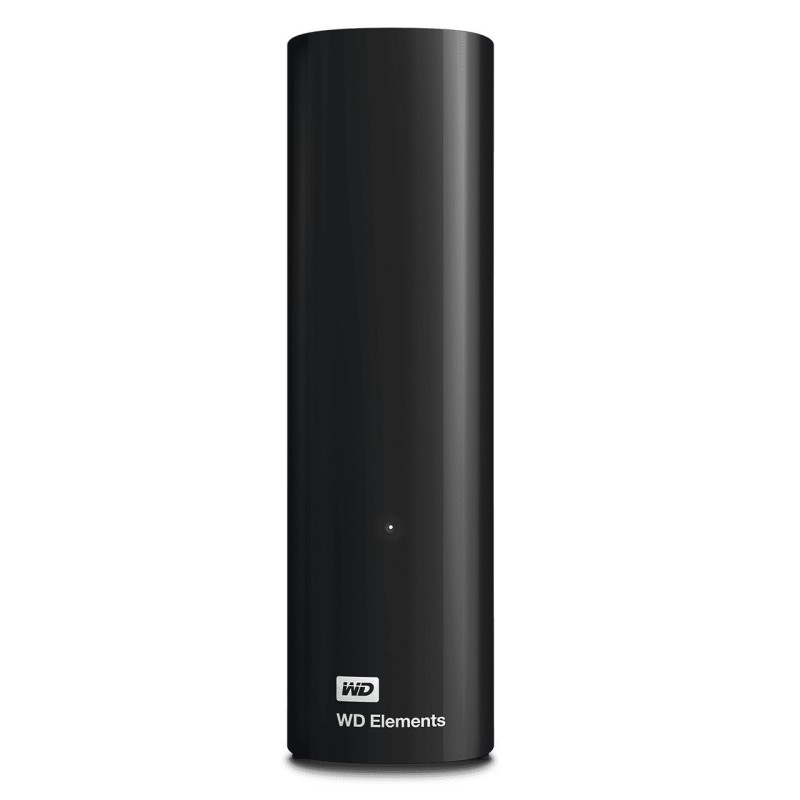 Western Digital Elements Desktop disco rigido esterno 12 TB Nero