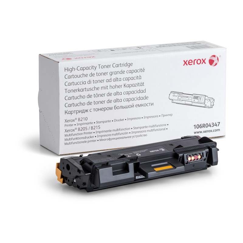 Xerox Cartuccia toner Nero a High capacity da 3000 Pagine per Stampante ® B210, Stampante multifunzione ® B205​ ​ ® B215