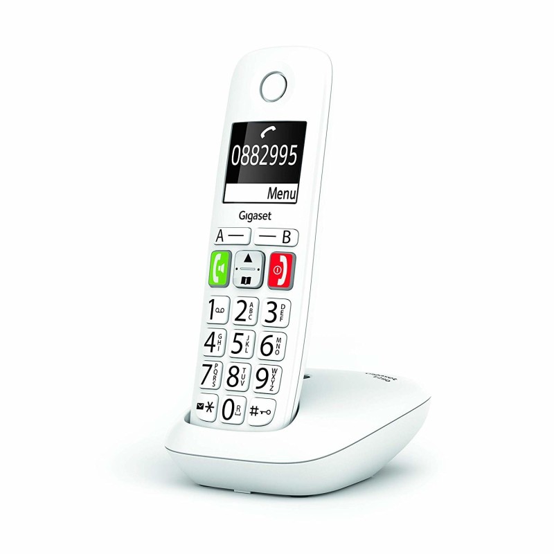 Gigaset E290 Telefono analogico DECT Identificatore di chiamata Bianco