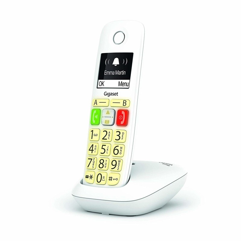 Gigaset E290 Telefono analogico DECT Identificatore di chiamata Bianco