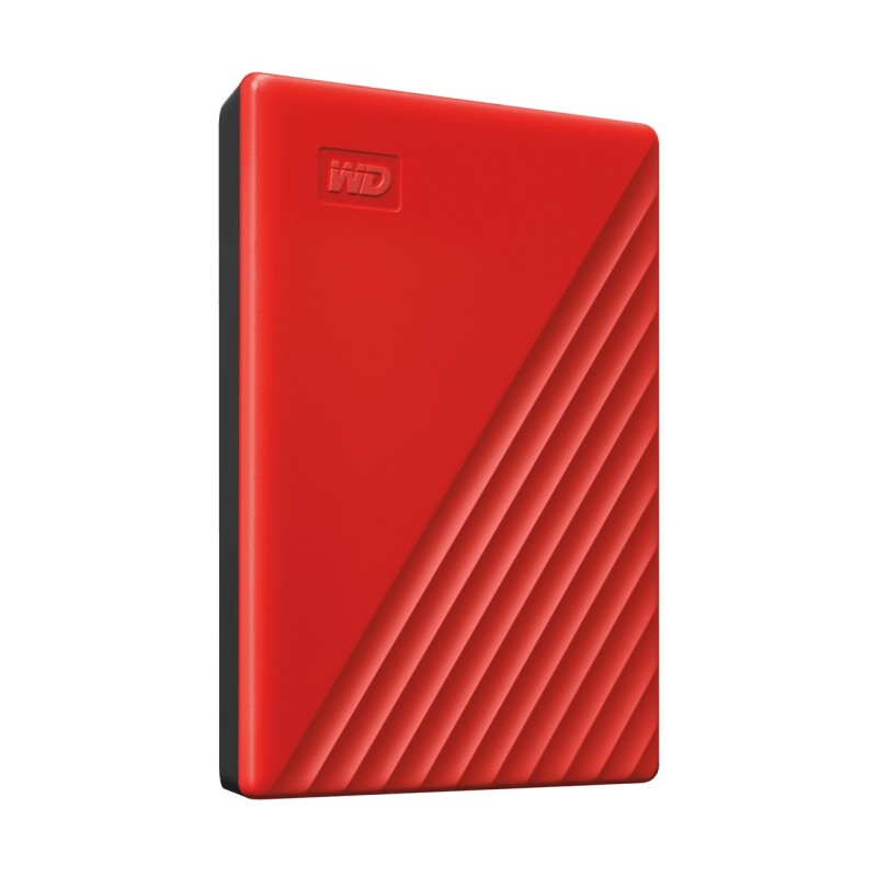 Western Digital My Passport disco rigido esterno 4 TB Rosso