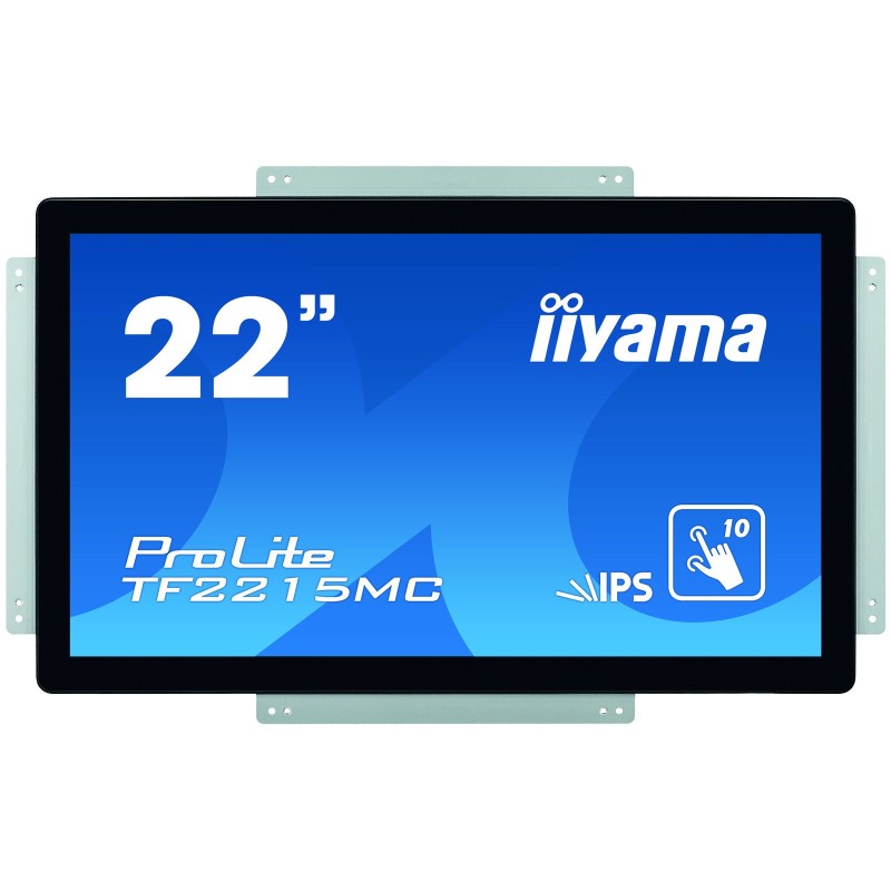 iiyama ProLite TF2215MC-B2 Monitor PC 54,6 cm (21.5") 1920 x 1080 Pixel Full HD LED Touch screen Multi utente Nero