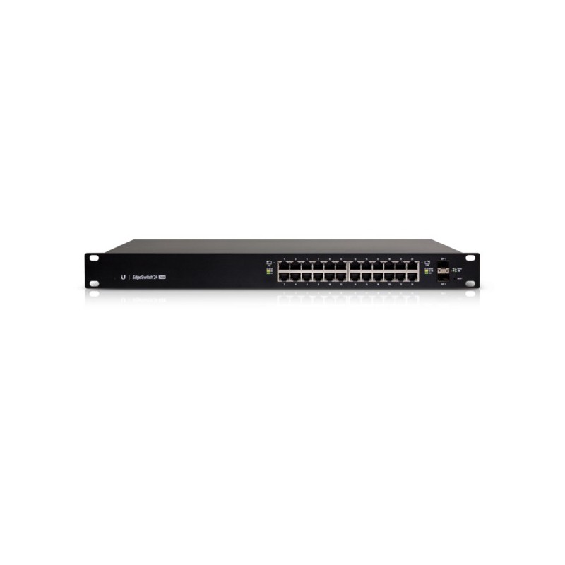 Ubiquiti EdgeSwitch 24 250W Gestito L2 L3 Gigabit Ethernet (10 100 1000) Supporto Power over Ethernet (PoE) 1U Nero