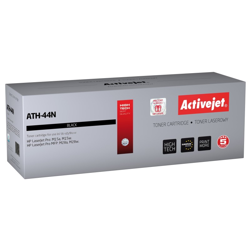 Activejet ATH-44N cartuccia toner 1 pz Compatibile Nero