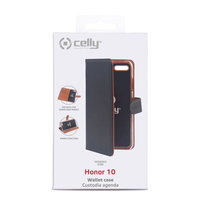 Celly WALLY custodia per cellulare 14,8 cm (5.84") Custodia flip a libro Nero