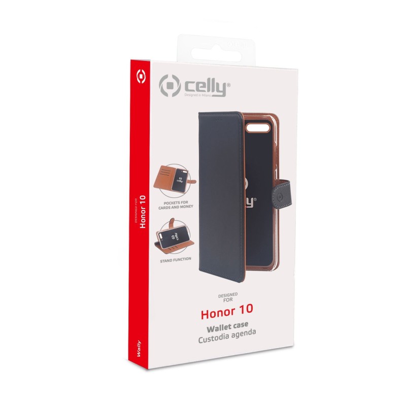 Celly WALLY custodia per cellulare 14,8 cm (5.84") Custodia flip a libro Nero