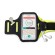 Celly Armband - Smartphone custodia per cellulare 16,5 cm (6.5") Fascia da braccio Nero, Giallo