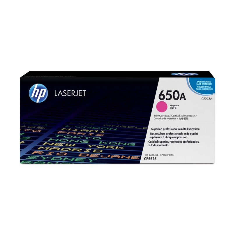 HP Cartuccia Toner originale magenta LaserJet 650A