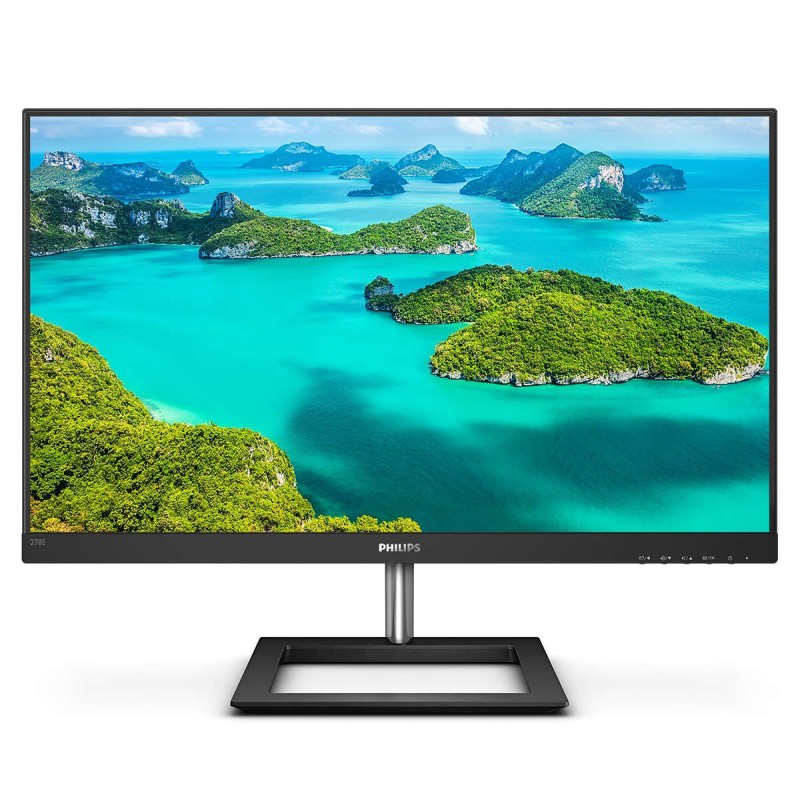 Philips E Line 278E1A 00 Monitor PC 68,6 cm (27") 3840 x 2160 Pixel 4K Ultra HD LCD Nero