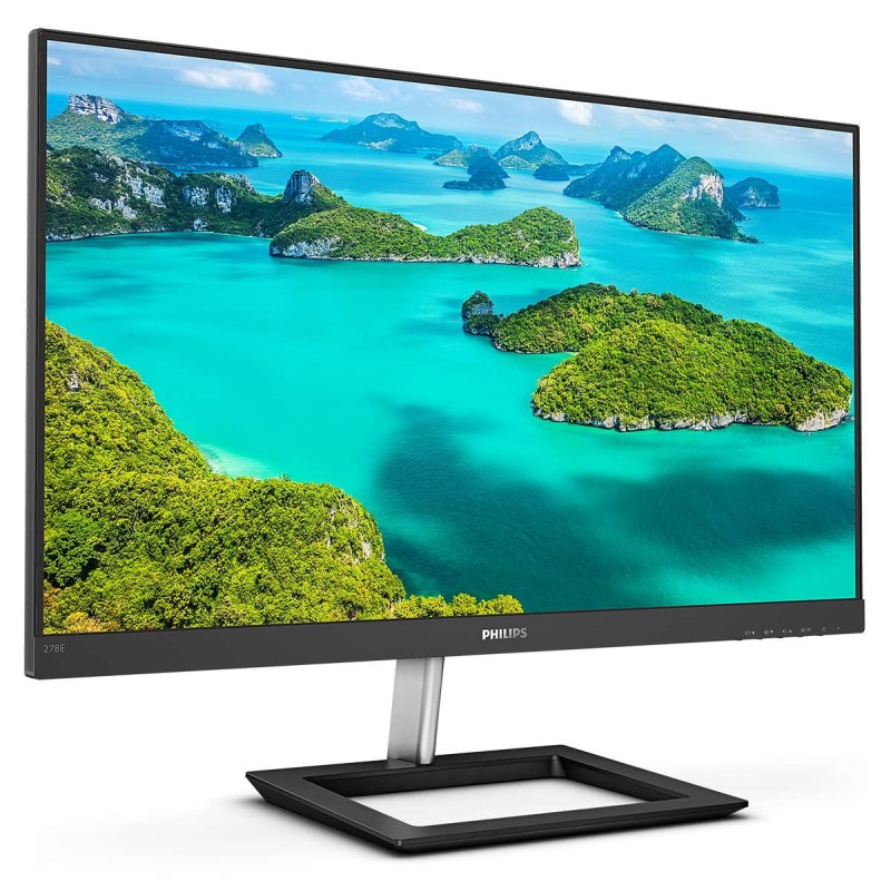 Philips E Line 278E1A 00 Monitor PC 68,6 cm (27") 3840 x 2160 Pixel 4K Ultra HD LCD Nero