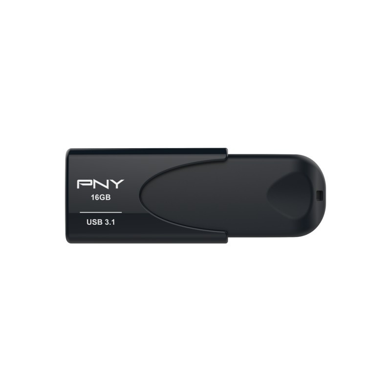 PNY Attache 4 unità flash USB 16 GB USB tipo A 3.2 Gen 1 (3.1 Gen 1) Nero