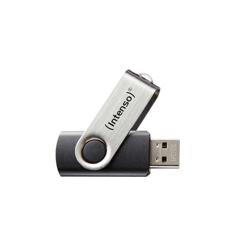 Intenso Basic Line unità flash USB 64 GB USB tipo A 2.0 Nero, Argento