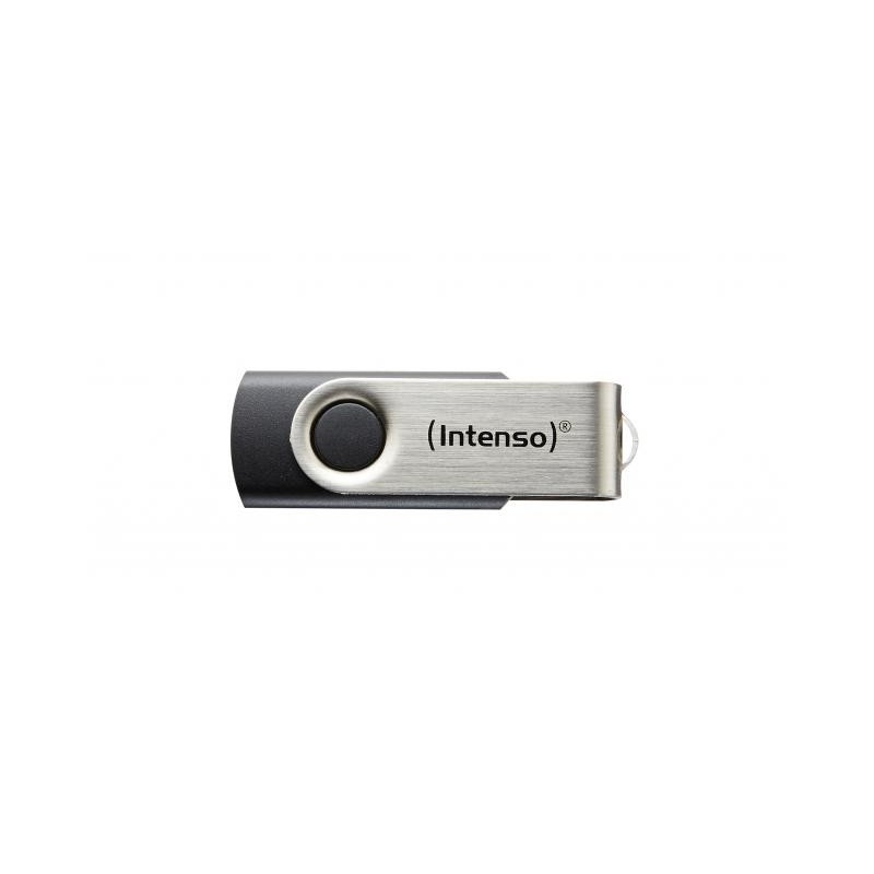 Intenso Basic Line unità flash USB 64 GB USB tipo A 2.0 Nero, Argento