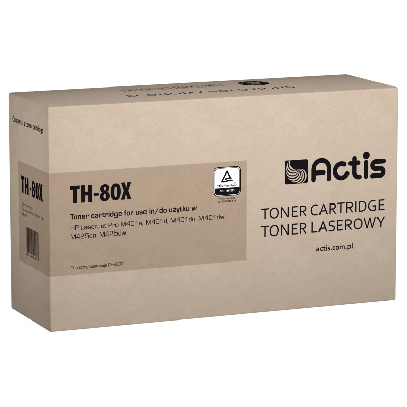 Actis TH-80X cartuccia toner 1 pz Compatibile Nero