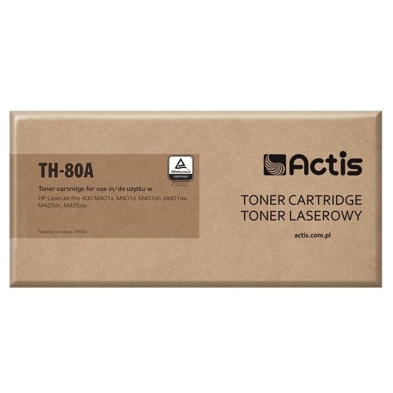 Actis TH-80A cartuccia toner 1 pz Compatibile Nero