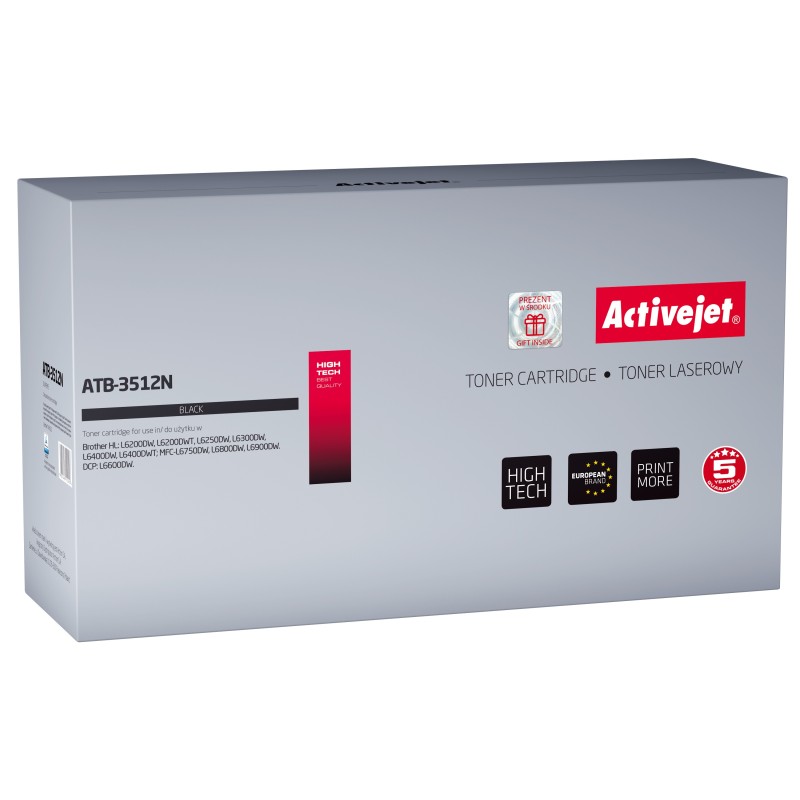 Activejet ATB-3512N cartuccia toner 1 pz Compatibile Nero