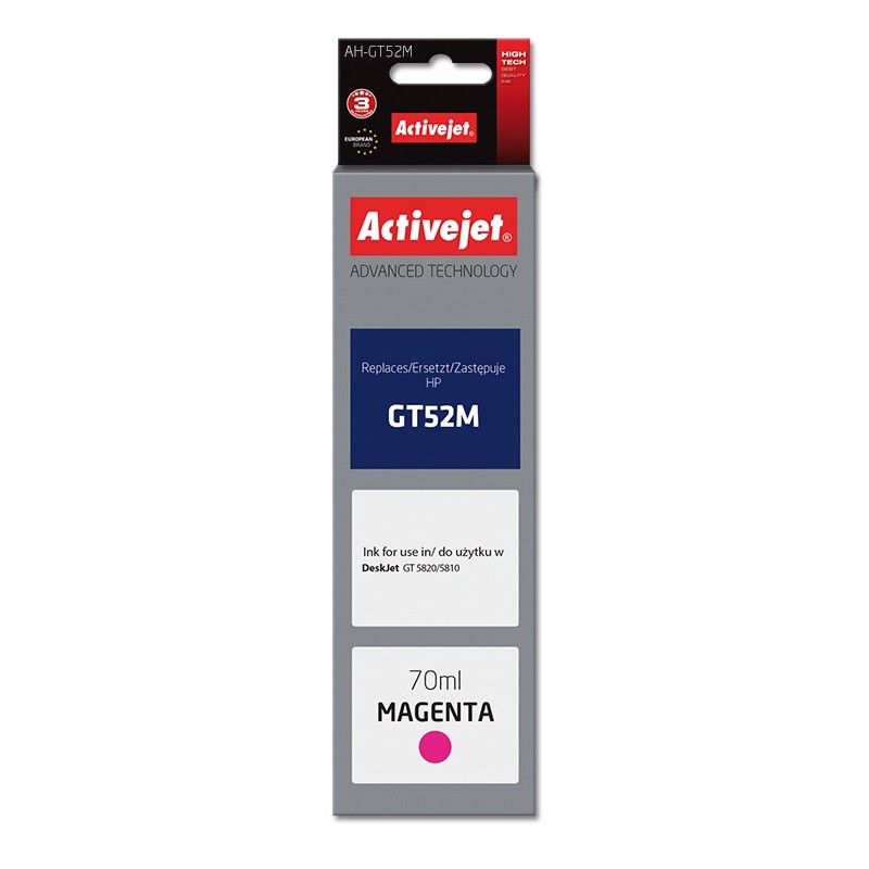 Activejet AH-GT52M cartuccia d'inchiostro 1 pz Compatibile Resa elevata (XL) Magenta