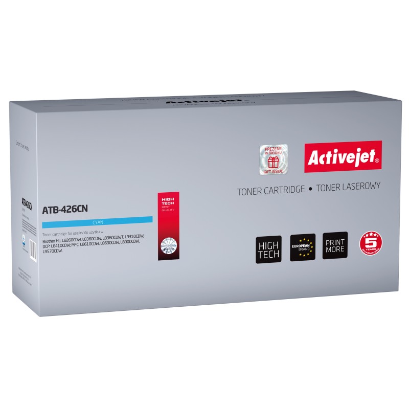 Activejet ATB-426CN cartuccia toner 1 pz Compatibile Ciano