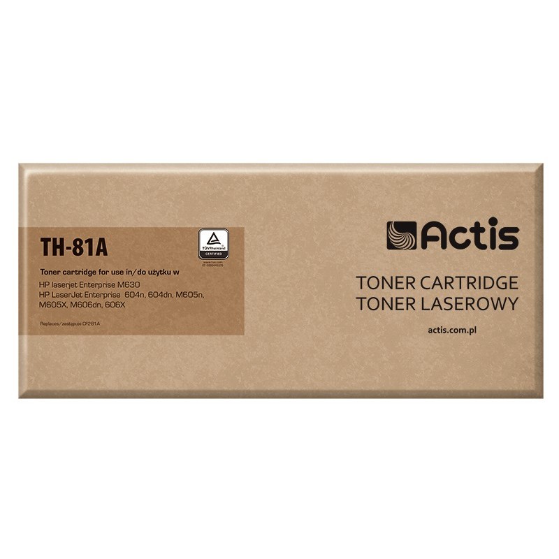 Actis Toner TH-81A replacement HP 81A CF281A Standard 10500 pages - Kompatibel - Tonereinheit cartuccia toner 1 pz Compatibile