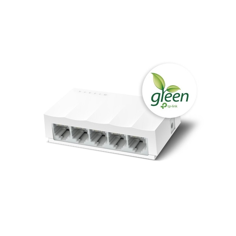 TP-Link LS1005 switch di rete Non gestito Fast Ethernet (10 100) Bianco