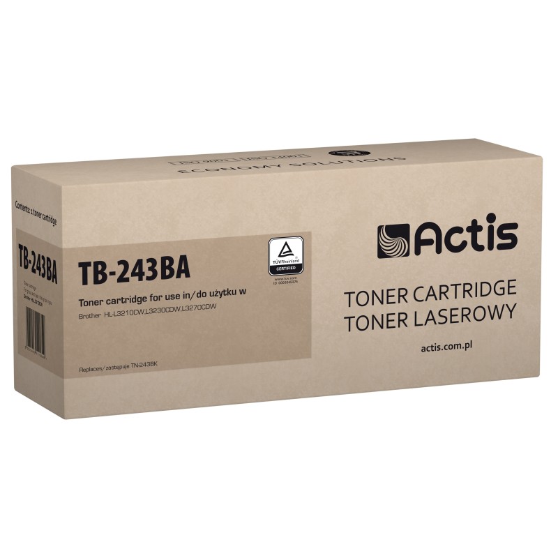 Actis Toner TB-243BA replacement Brother TN-243BK Standard 1000 pages - Kompatibel - Tonereinheit cartuccia toner 1 pz