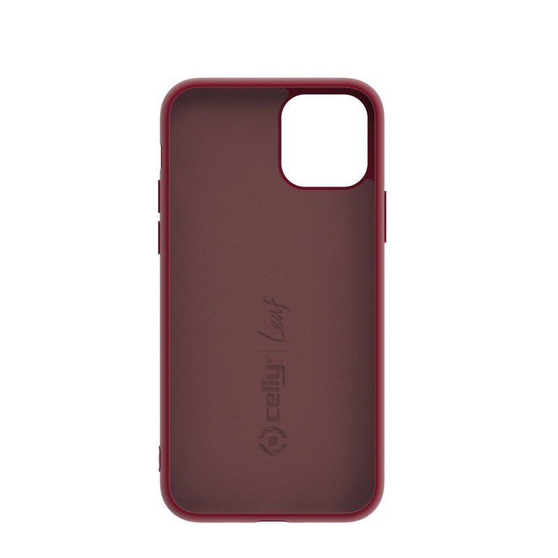 Celly Leaf custodia per cellulare 14,7 cm (5.8") Cover Rosso