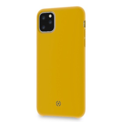 Celly LEAF custodia per cellulare 16,5 cm (6.5") Cover Giallo