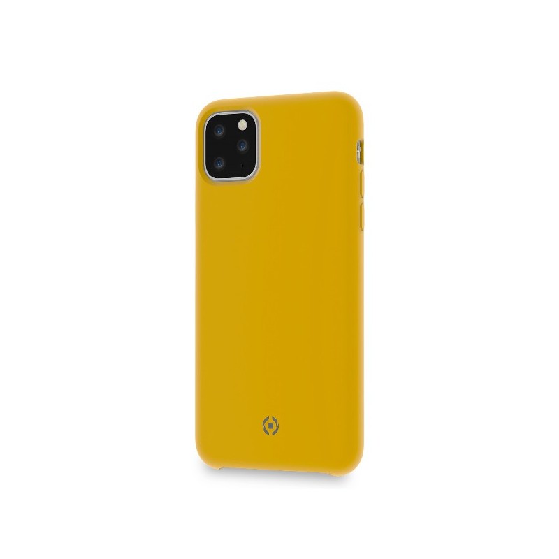 Celly LEAF custodia per cellulare 16,5 cm (6.5") Cover Giallo