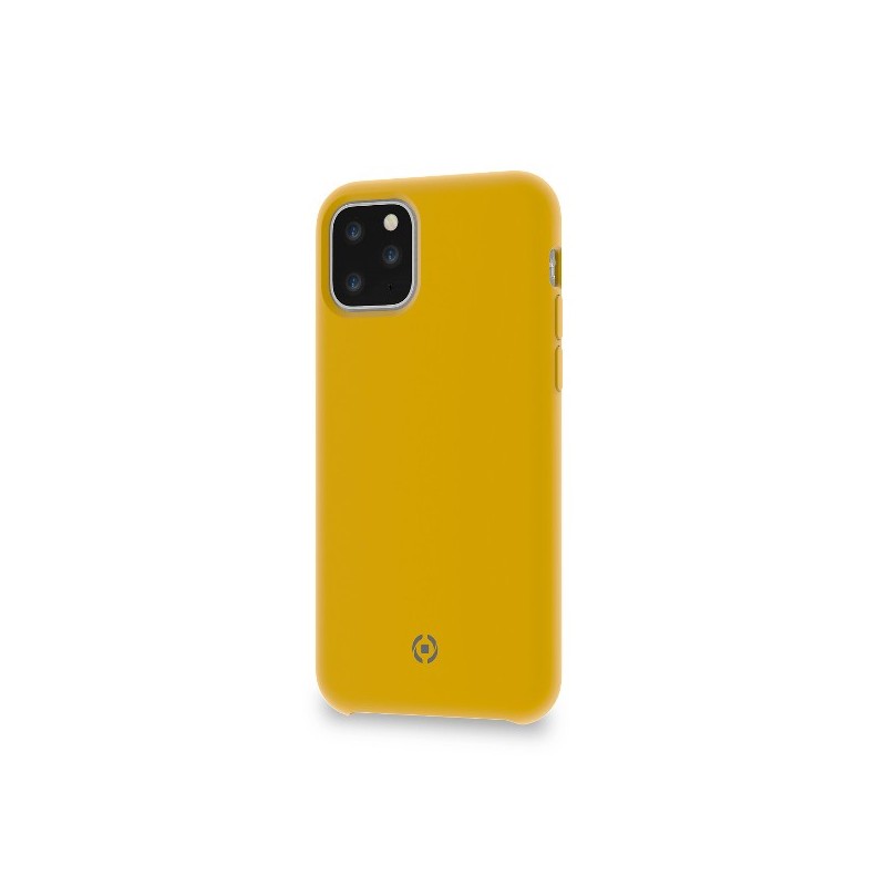 Celly Leaf custodia per cellulare 14,7 cm (5.8") Cover Giallo