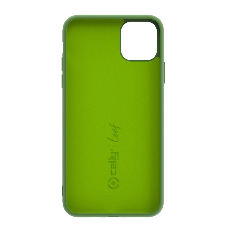 Celly LEAF custodia per cellulare 16,5 cm (6.5") Cover Verde