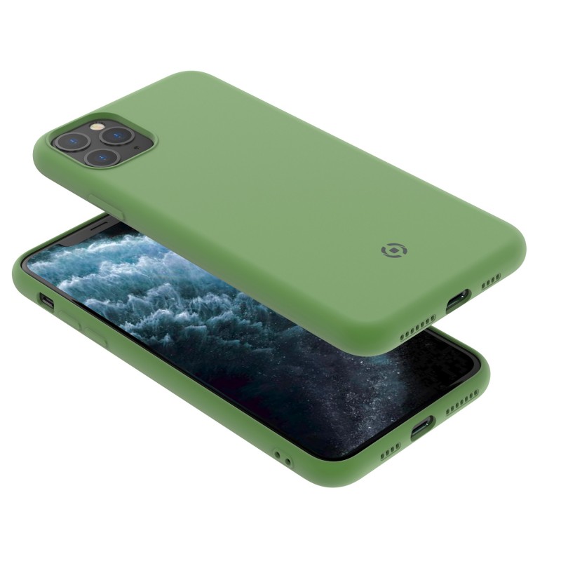 Celly LEAF custodia per cellulare 16,5 cm (6.5") Cover Verde