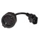 Link Accessori LKADSK adattatore per presa di corrente C14 Tipo C (Europlug) Nero