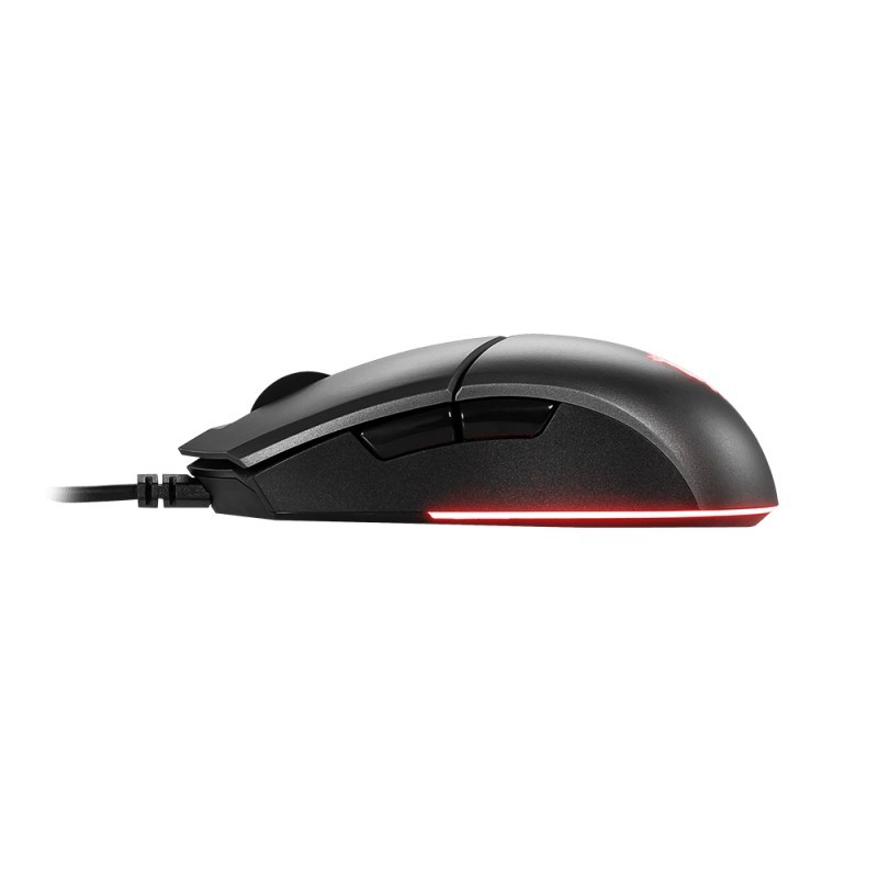 MSI Clutch GM11 mouse Mancino USB tipo A Ottico 5000 DPI