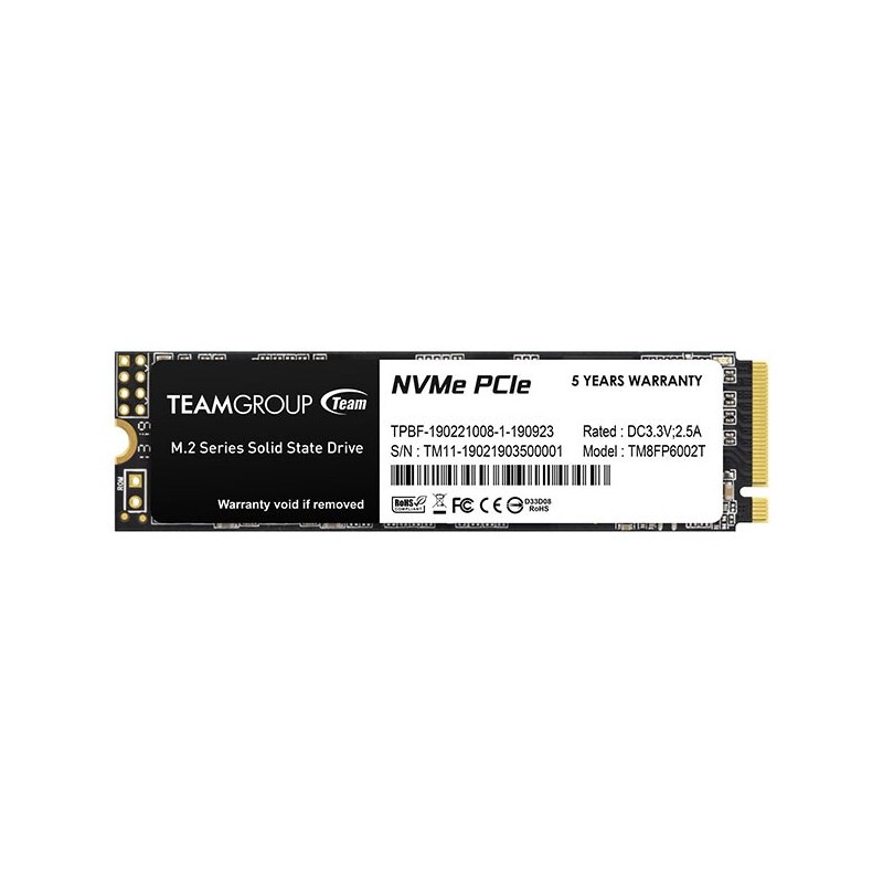 Team Group MP33 M.2 256 GB PCI Express 3.0 3D NAND NVMe