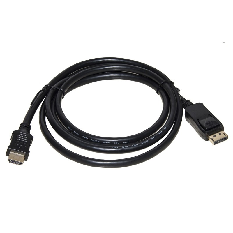 Link Accessori LKCDPH10 cavo e adattatore video 1 m DisplayPort HDMI Nero
