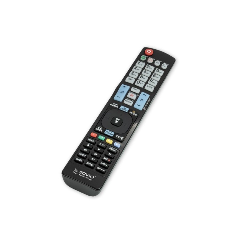 Savio RC-11 telecomando IR Wireless TV Pulsanti