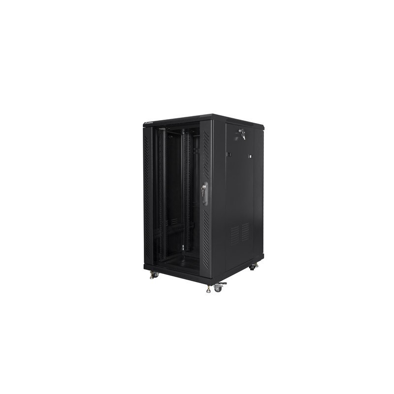 Lanberg FF01-6822-12B rack 22U Rack indipendenti Nero