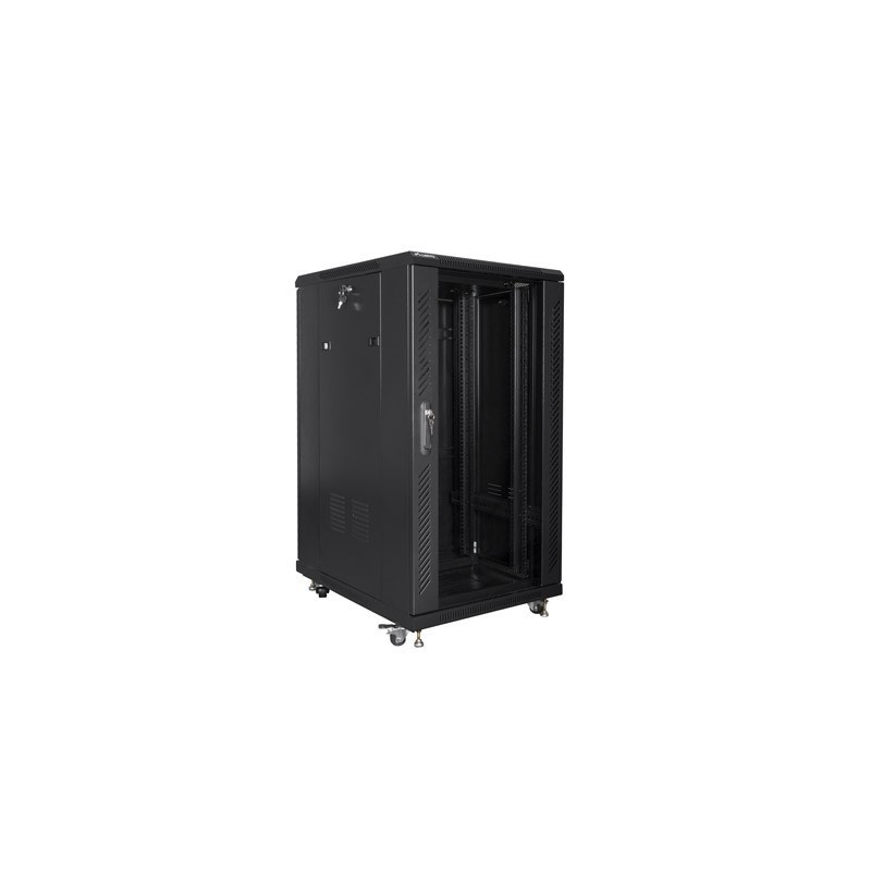 Lanberg FF01-6822-12B rack 22U Rack indipendenti Nero