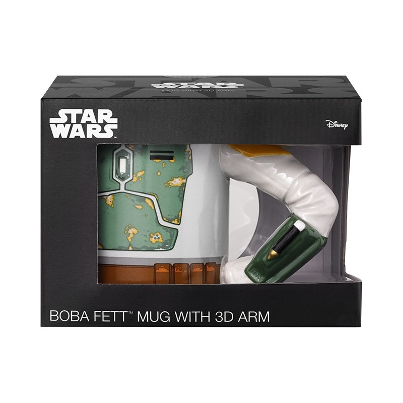 Exquisite Gaming Boba Fett tazza Marrone, Verde, Rosso, Bianco Universale 1 pz