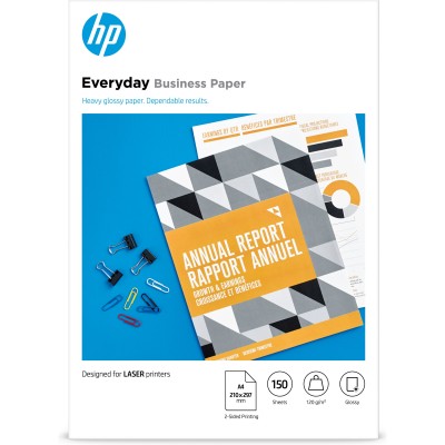 HP Carta lucida Everyday Business, 120 g m2, A4 (210 x 297 mm), 150 fogli