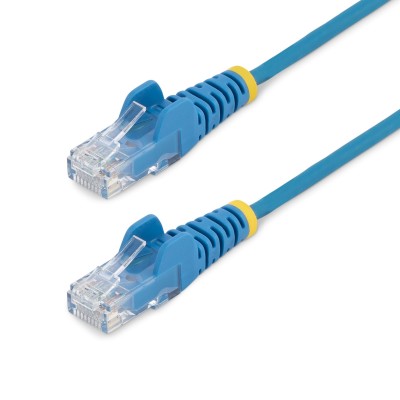 StarTech.com Cavo di Rete Ethernet Snagless CAT6 da 3m - Cavo Patch antigroviglio slim RJ45 - Blu