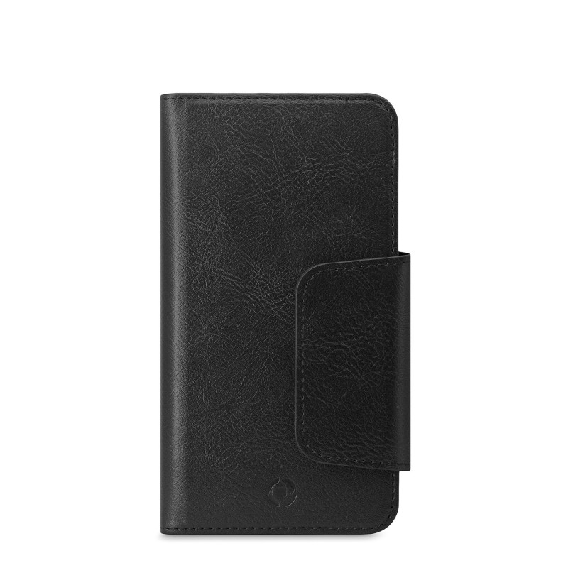 Celly Duomo XL custodia per cellulare 14,7 cm (5.8") Custodia flip a libro Nero