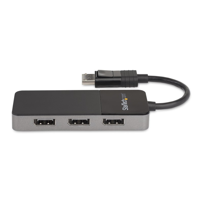 StarTech.com Hub MST DisplayPort a 3 Porte - Adattatore Multi-Monitor DP 1.4 - Sdoppiatore\Splitter Video DisplayPort 4K 30Hz