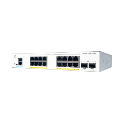 Cisco Catalyst C1000-16P-2G-L switch di rete Gestito L2 Gigabit Ethernet (10 100 1000) Supporto Power over Ethernet (PoE) Grigio