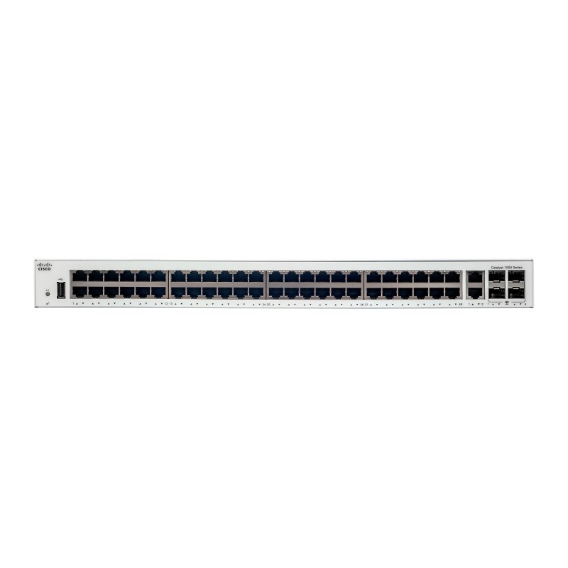 Cisco Catalyst C1000-48T-4G-L switch di rete Gestito L2 Gigabit Ethernet (10 100 1000) Grigio