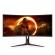 AOC G2 CU34G2 BK LED display 86,4 cm (34") 3440 x 1440 Pixel Quad HD Nero, Rosso