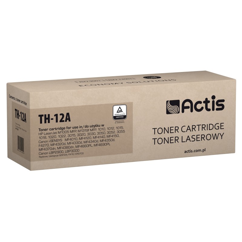 Actis Toner TH-12A replacement Canon HP 12A CRG-703 FX-10 Q2612A Standard 2000 - Kompatibel - Tonereinheit cartuccia toner 1 pz