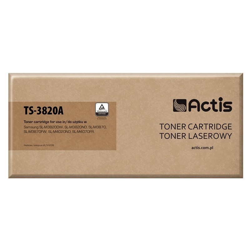 Actis TS-3820A cartuccia toner 1 pz Compatibile Nero