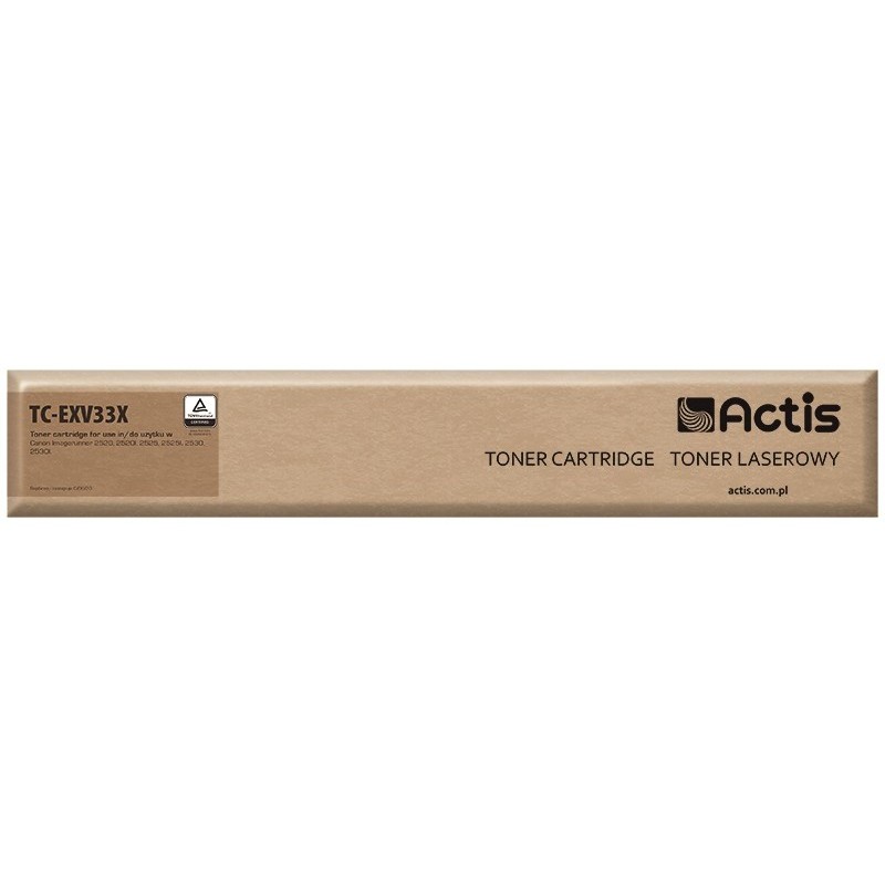 Actis TC-EXV33X cartuccia toner 1 pz Compatibile Nero