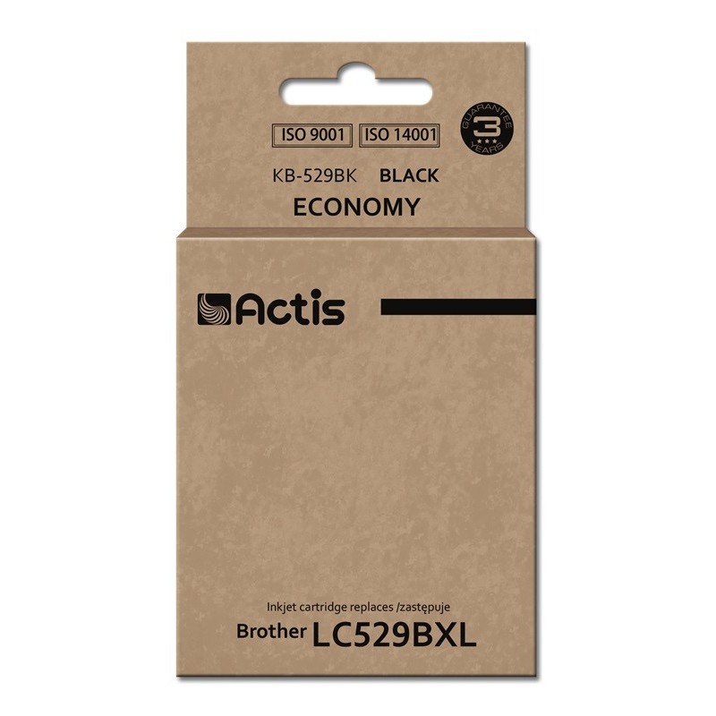 Actis KB-529BK cartuccia d'inchiostro 1 pz Compatibile Resa standard Nero